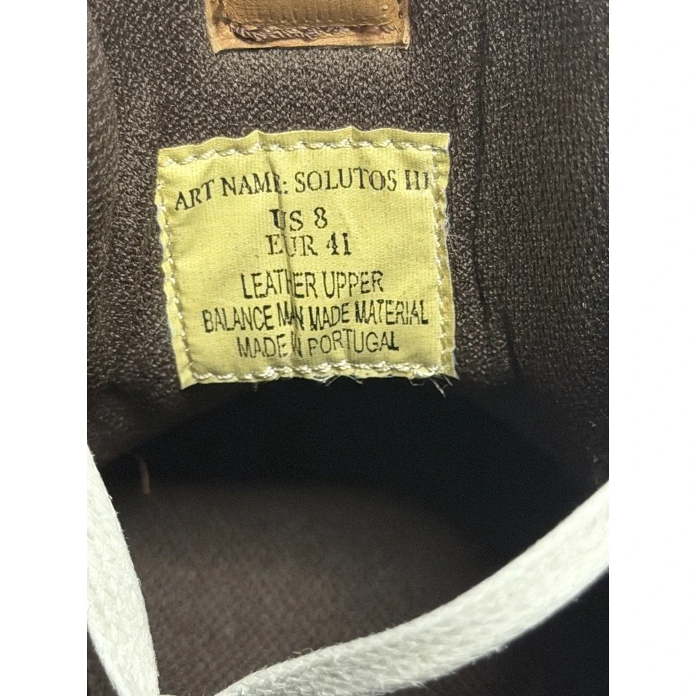 Bull Boxer Men's Size 8 Brown Two Tone Leather Solutos III Orginal New